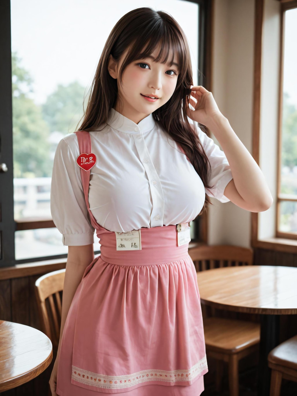 【30枚】ファミレス店員さん