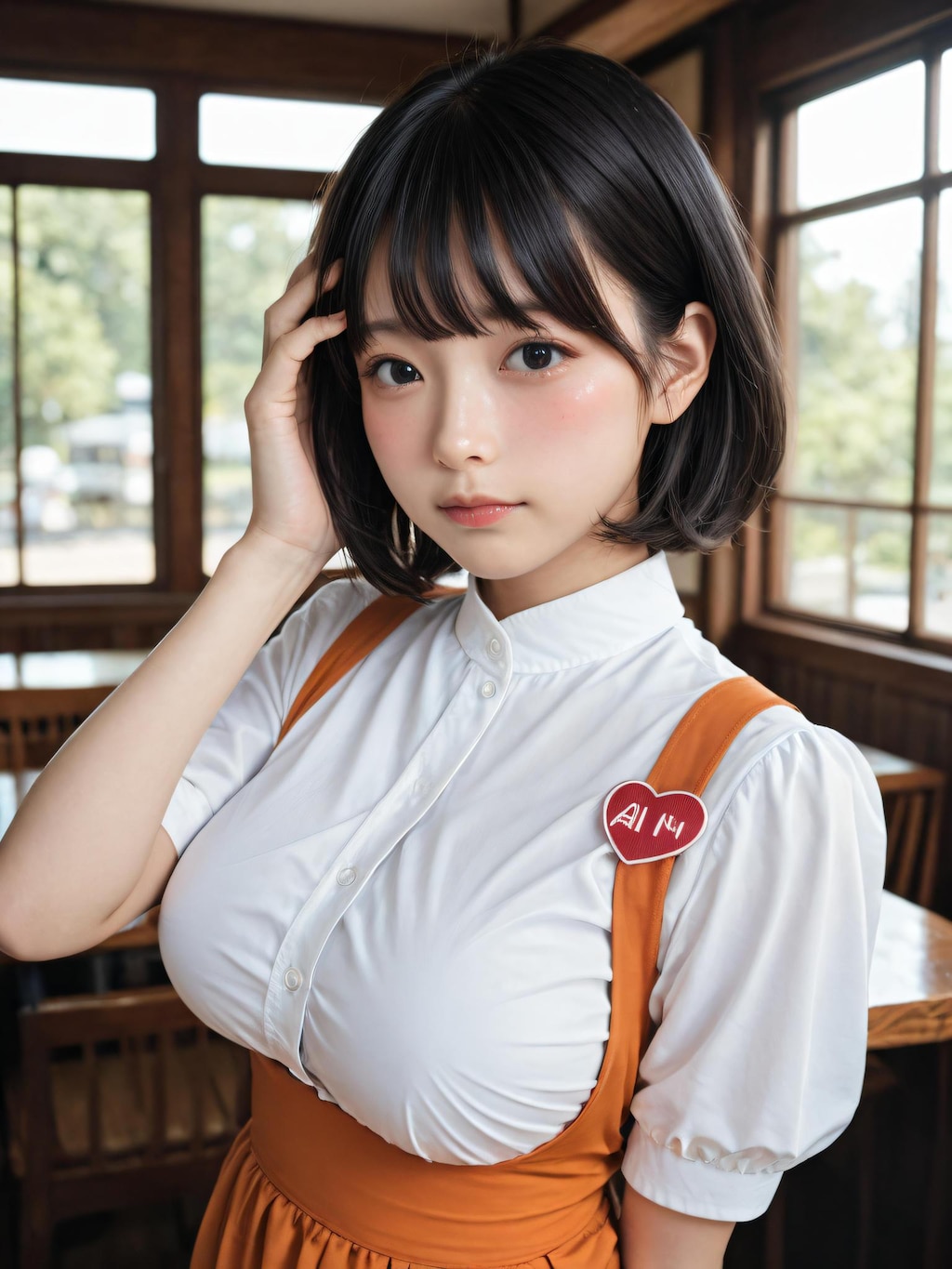 【30枚】ファミレス店員さん