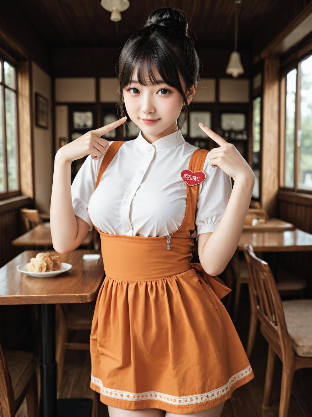 【30枚】ファミレス店員さん