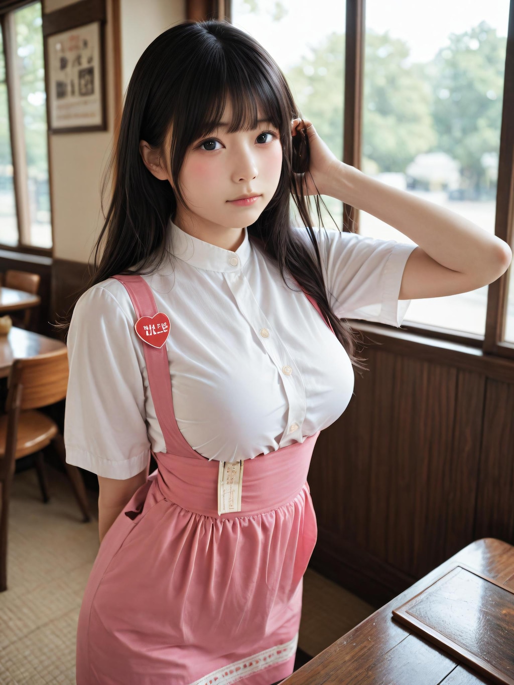 【30枚】ファミレス店員さん