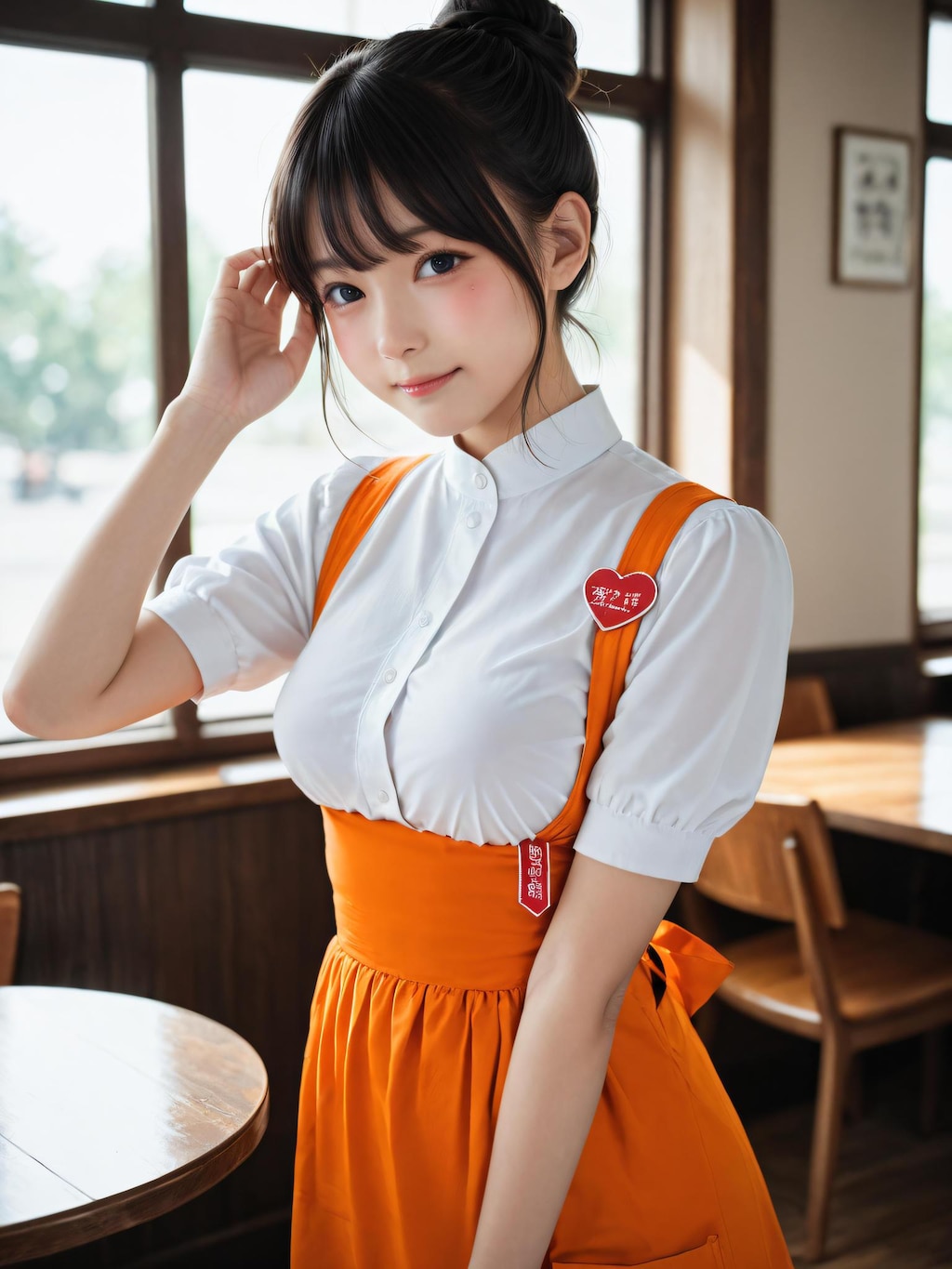 【30枚】ファミレス店員さん