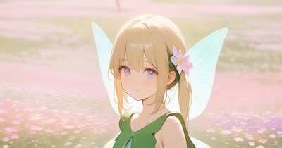 花畑のあいさつ