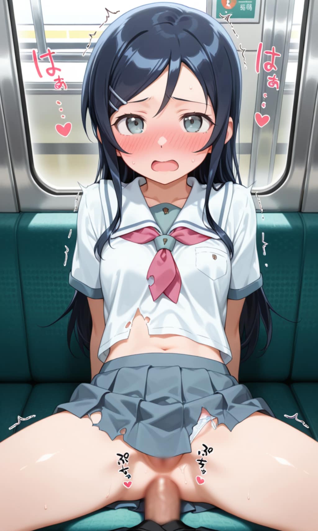 【コスプレ】あやせちゃん✕痴漢電車