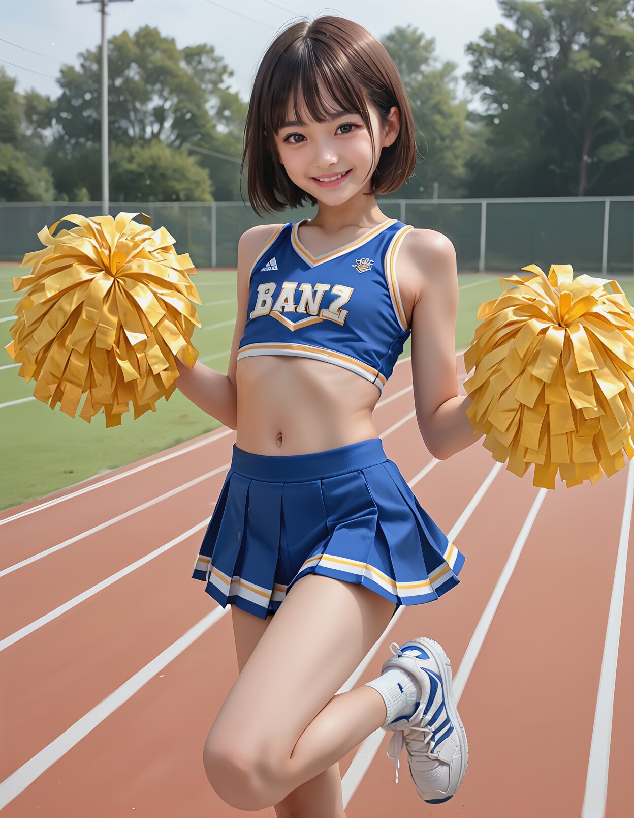 260324P【12枚】全力応援チアリーダーのコトちゃん