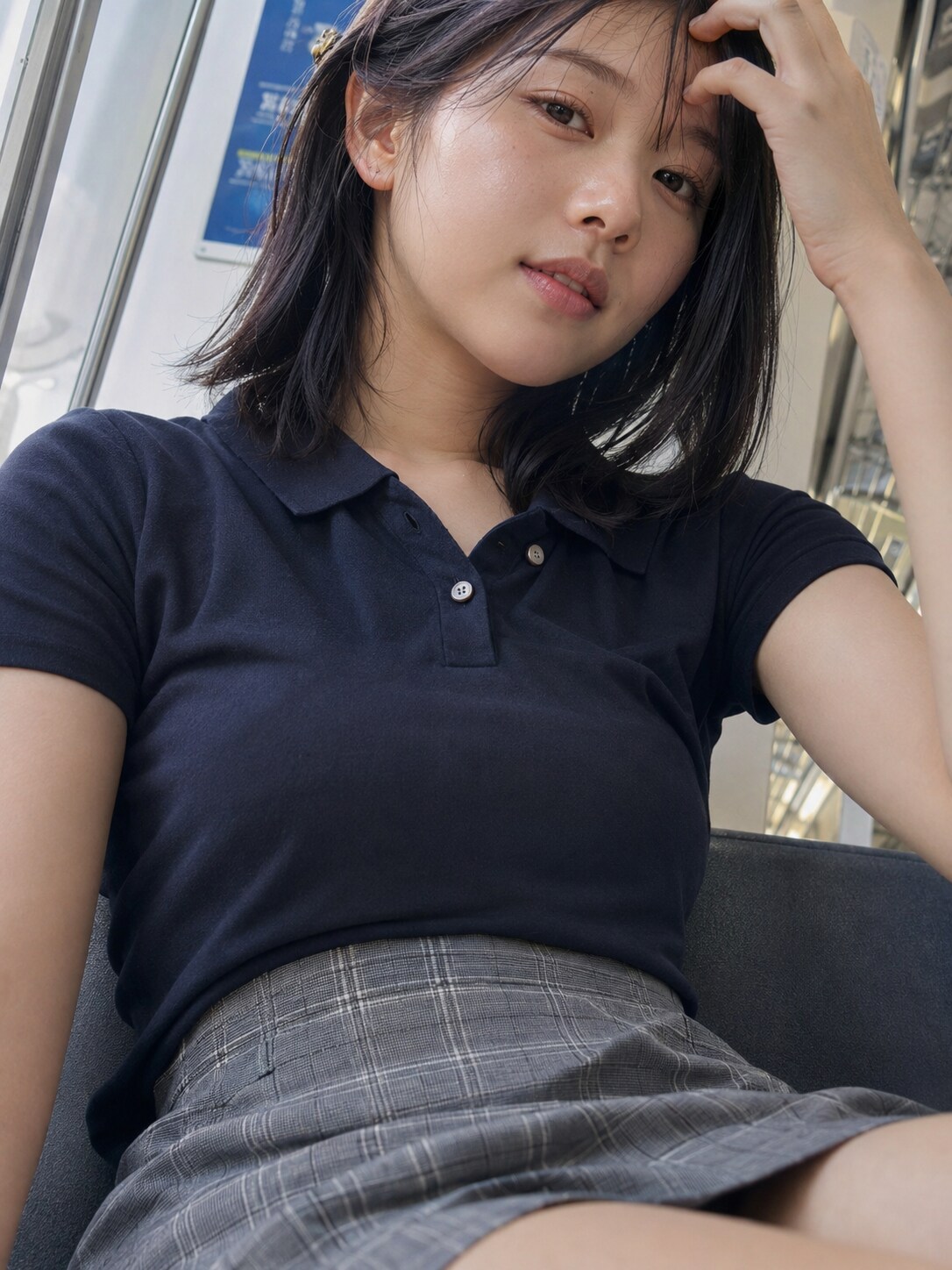 【13枚】美少女のむっちり太もも