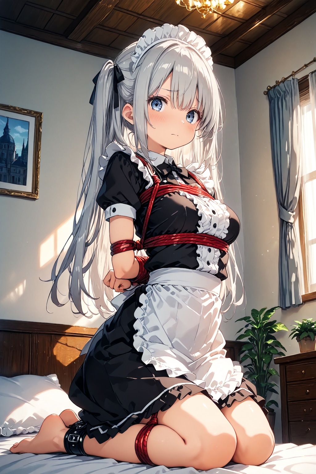 彼女にボンデージプレイを試してみた(44)