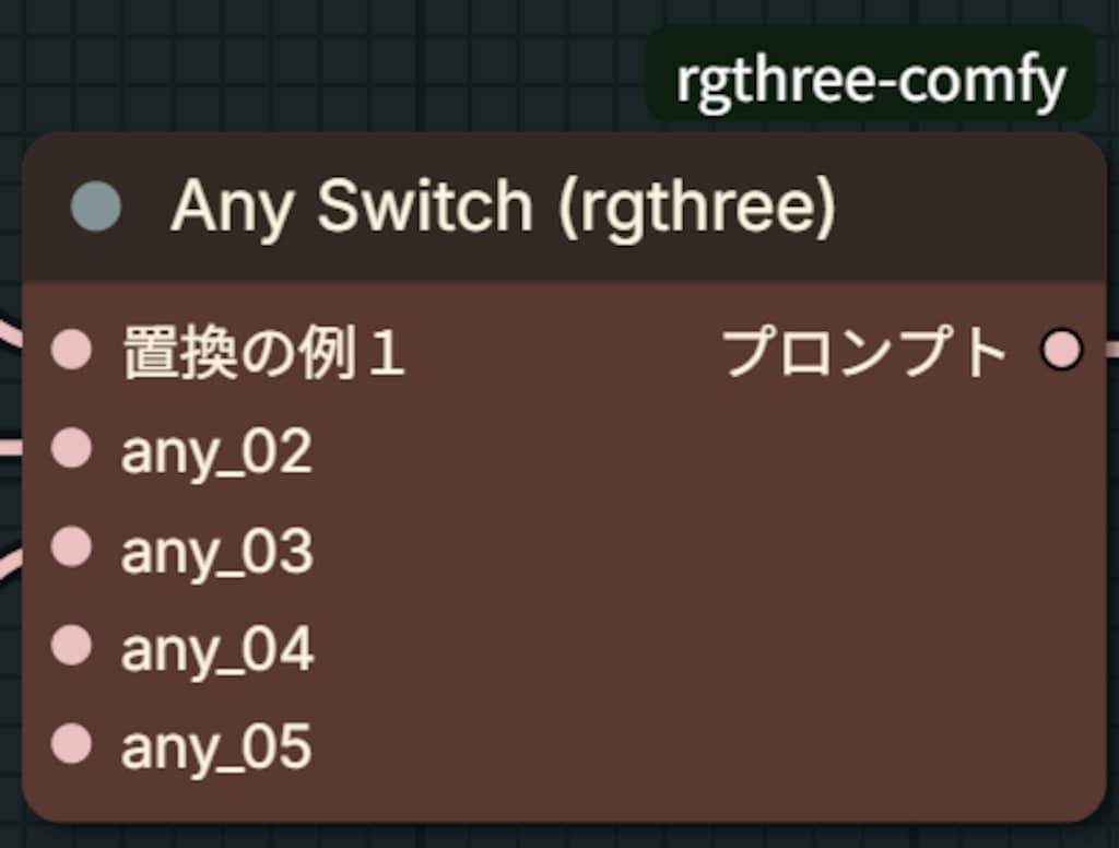 ComfyUIで置換を使ってプロンプトに変化を
