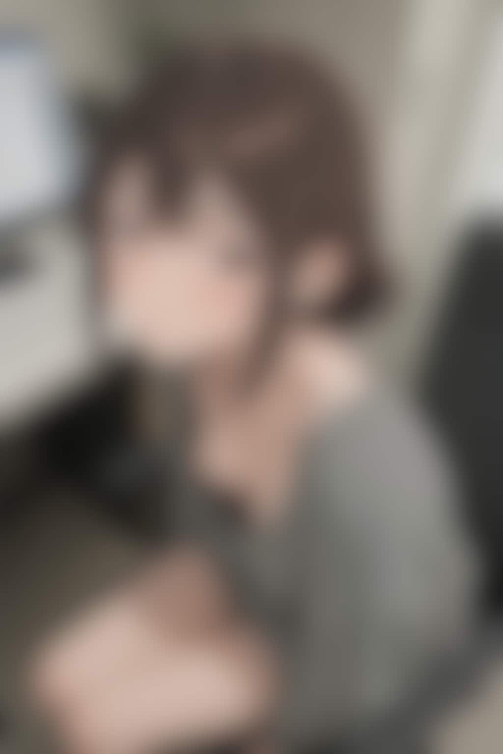 8枚:胸チラ在宅ワーカー