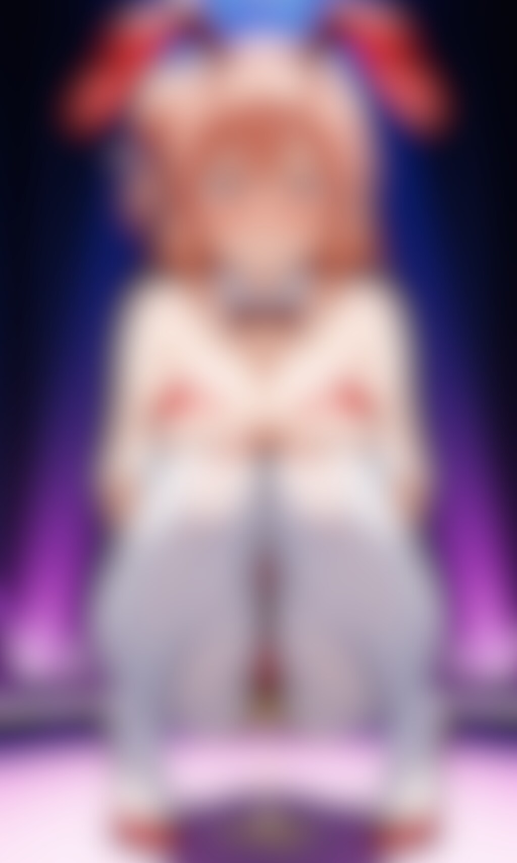 おしっこお漏らしチャレンジ【結ヶ〇結衣】(バニーガール)