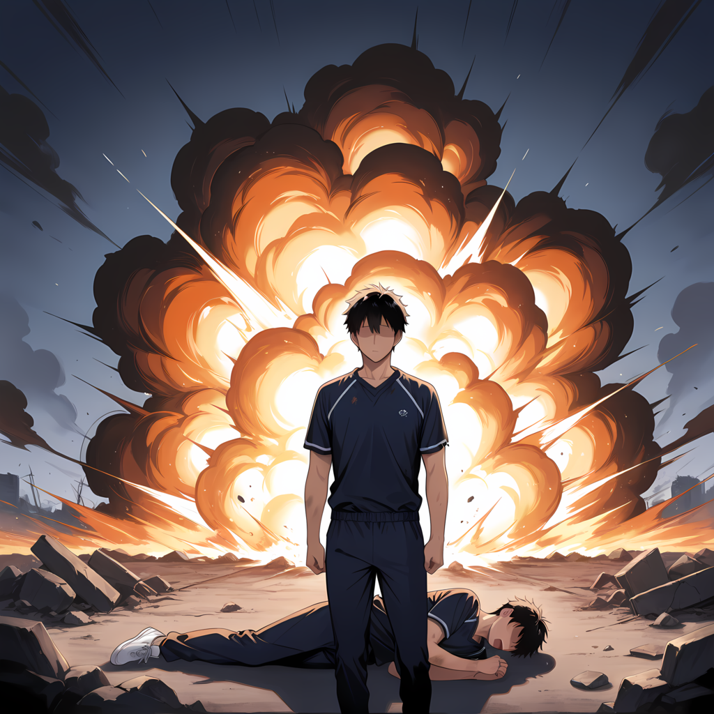 ヒーローの敗北 別イラスト