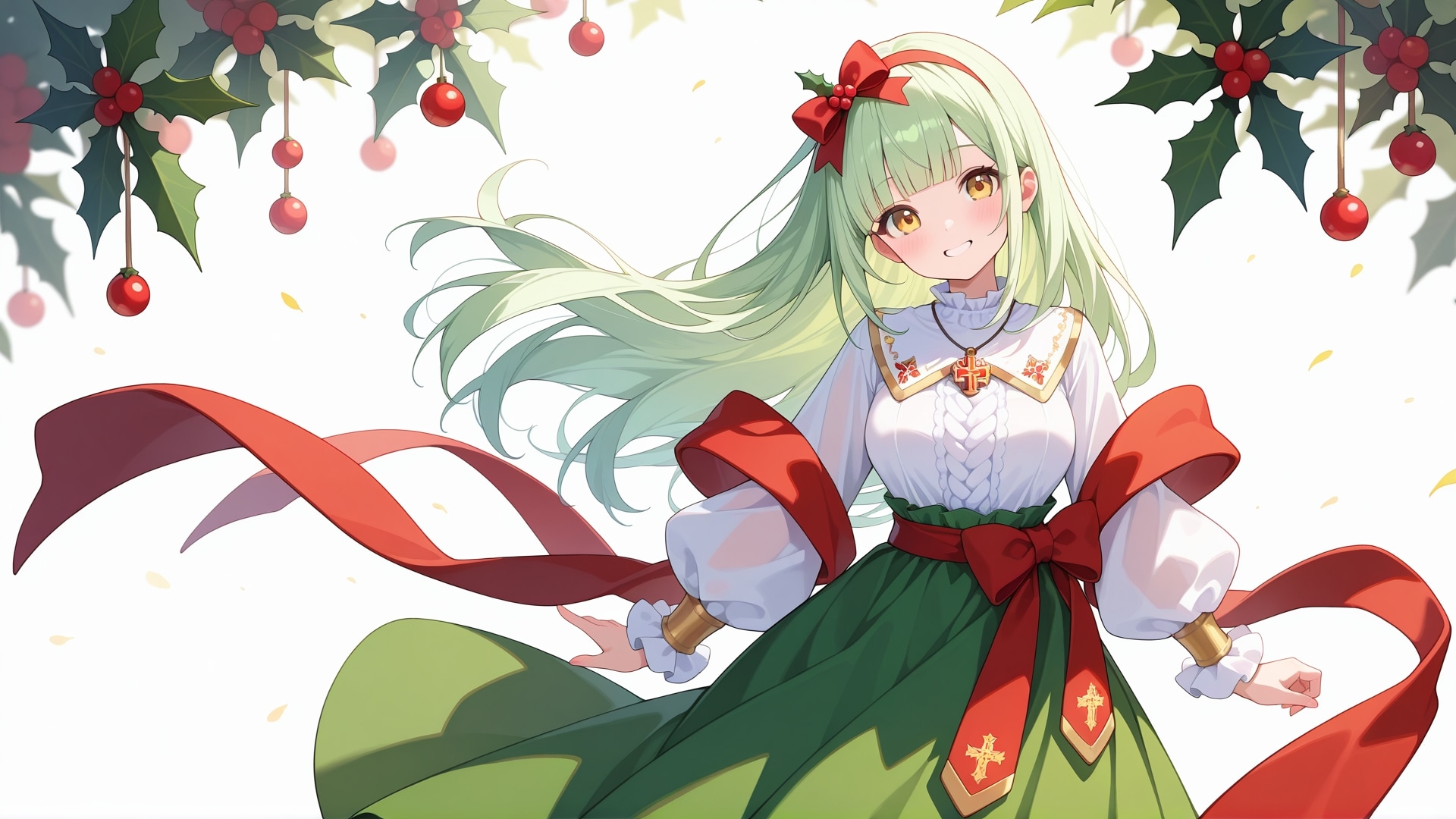 クリスマスヒーラーコーデ