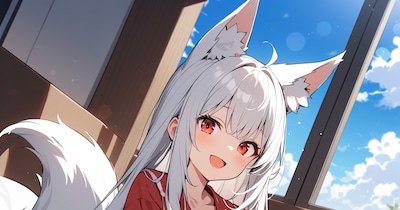 狐の朝