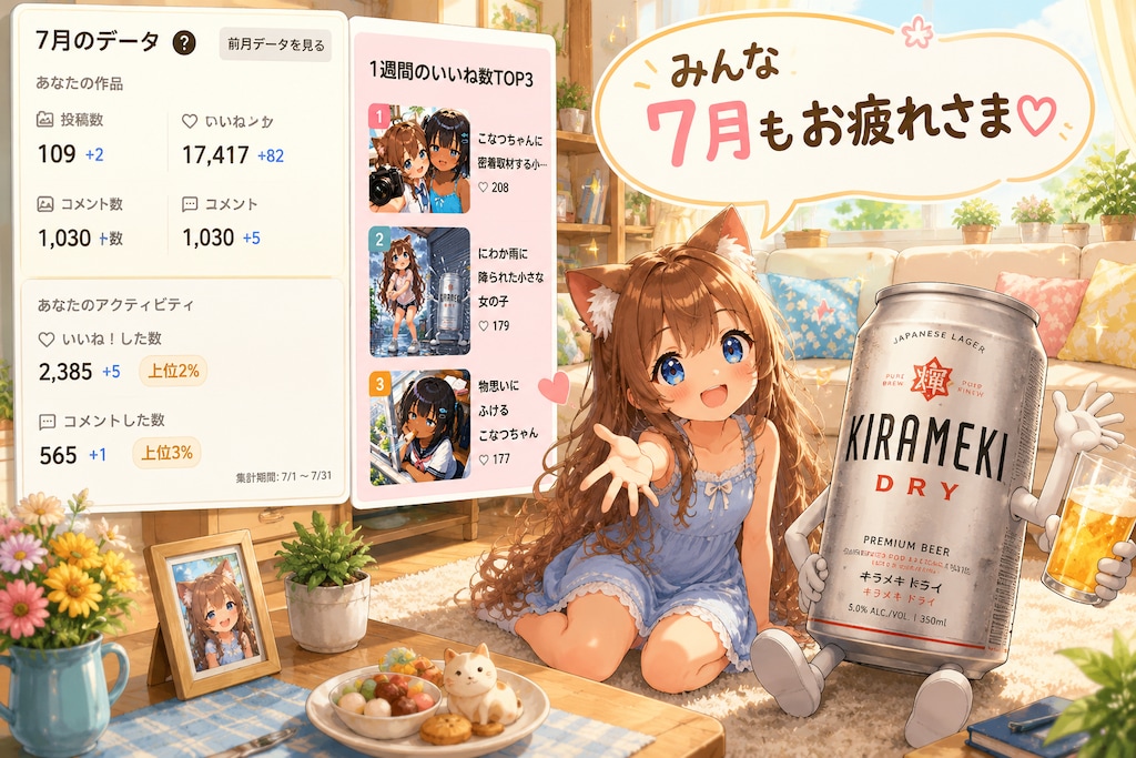 ７月の実績