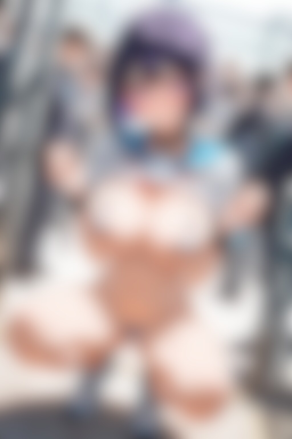 露出プレイ087