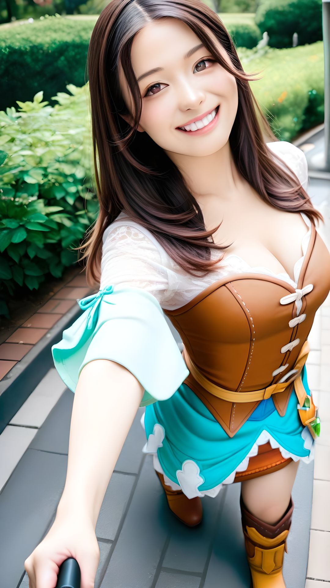 コスプレお散歩配信