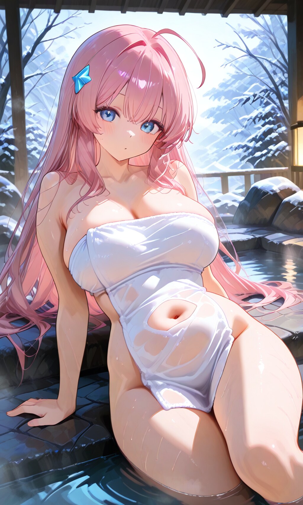 湯けむりの少女