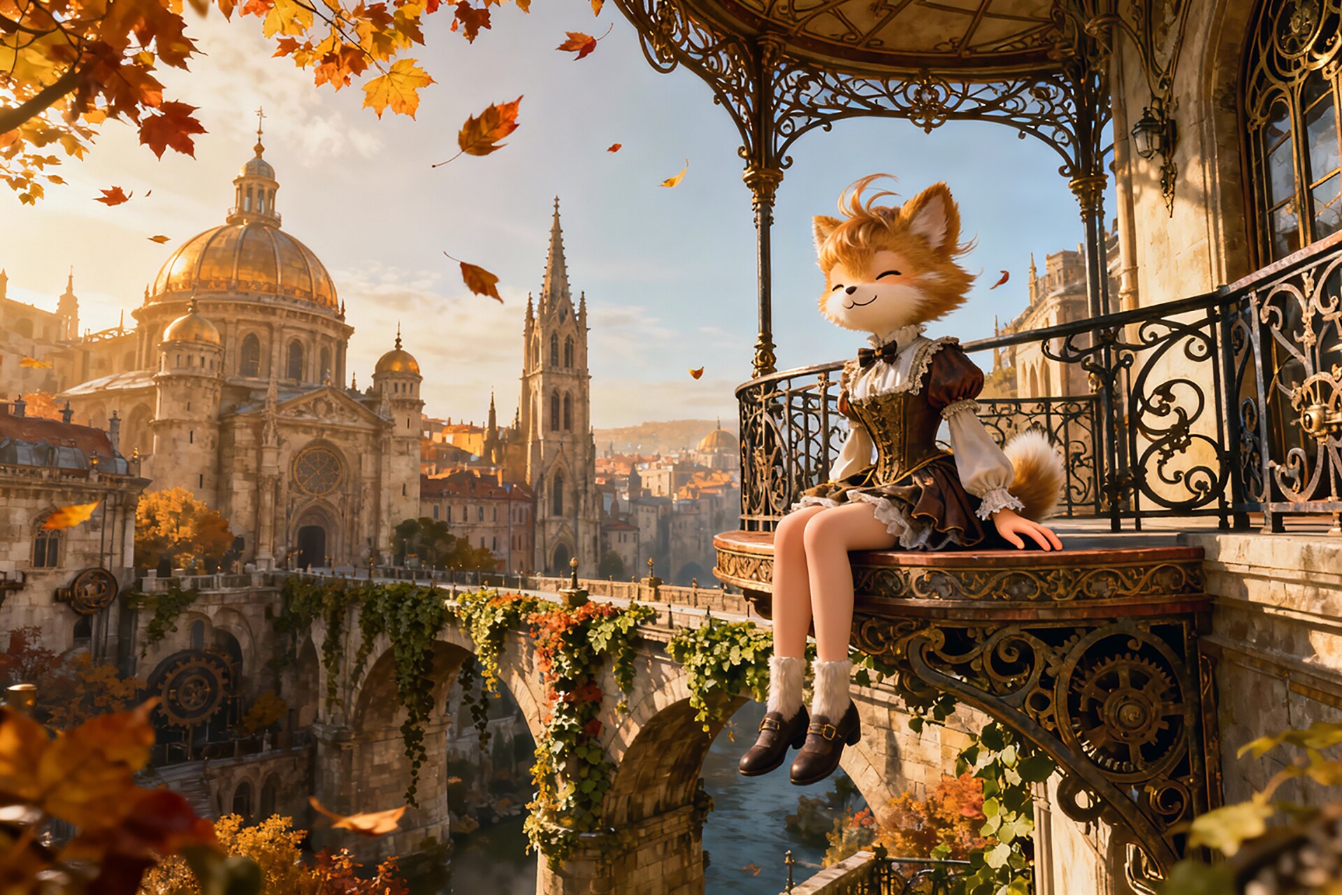 獣人と共存する街