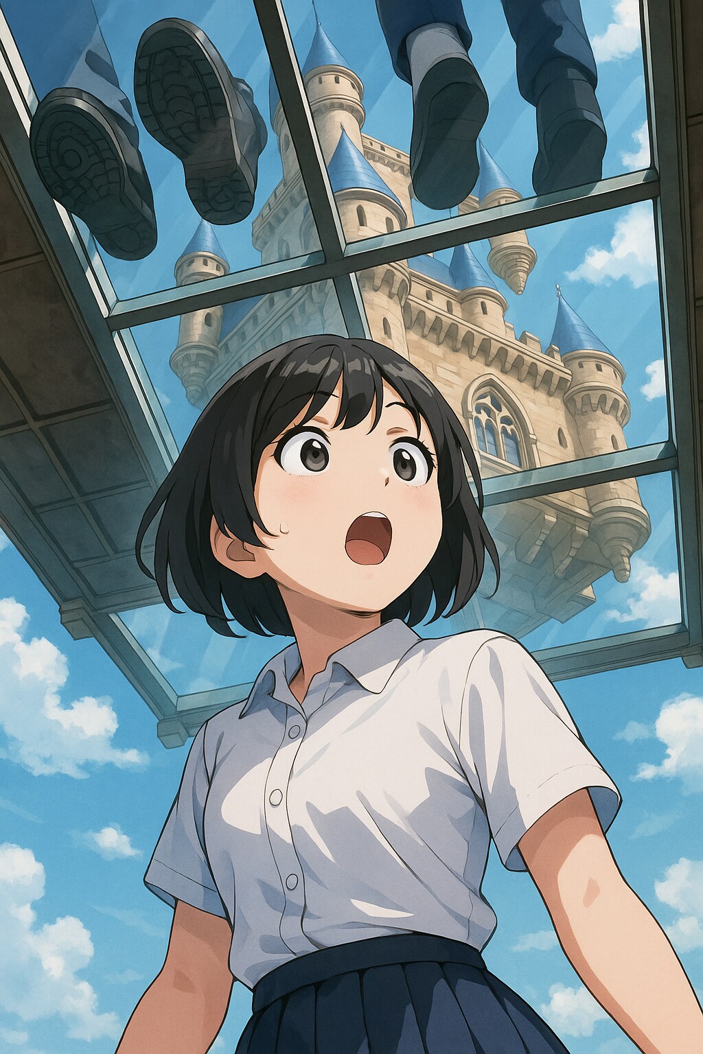 りえちゃん in ハウス◯ンボス 元絵