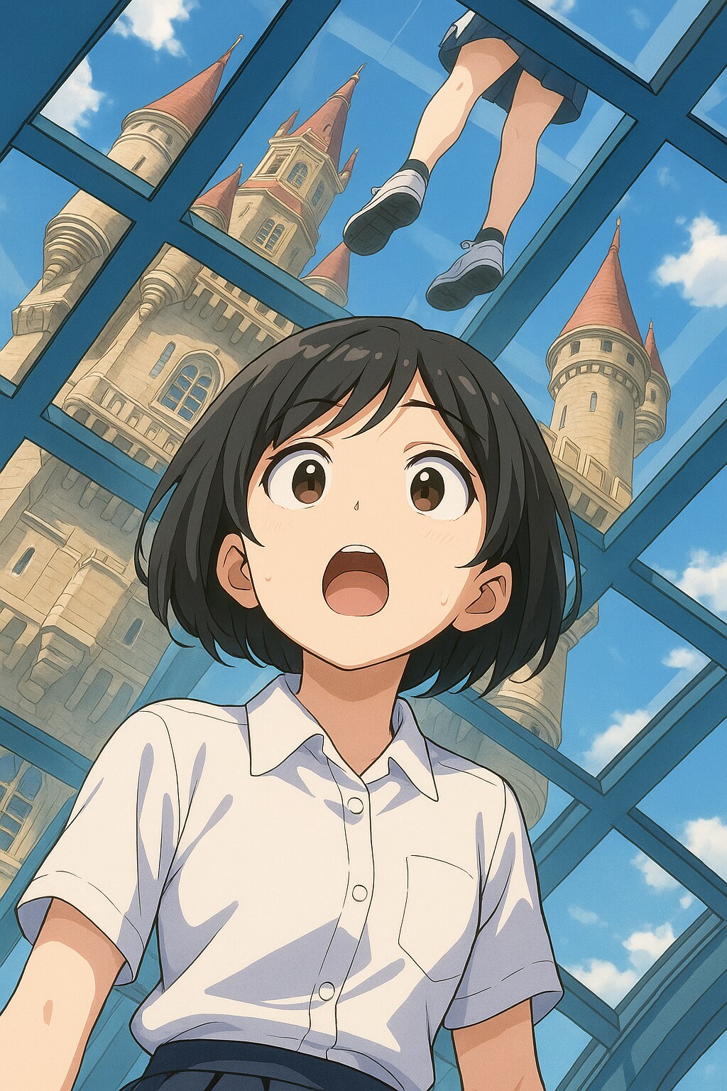 りえちゃん in ハウス◯ンボス 元絵