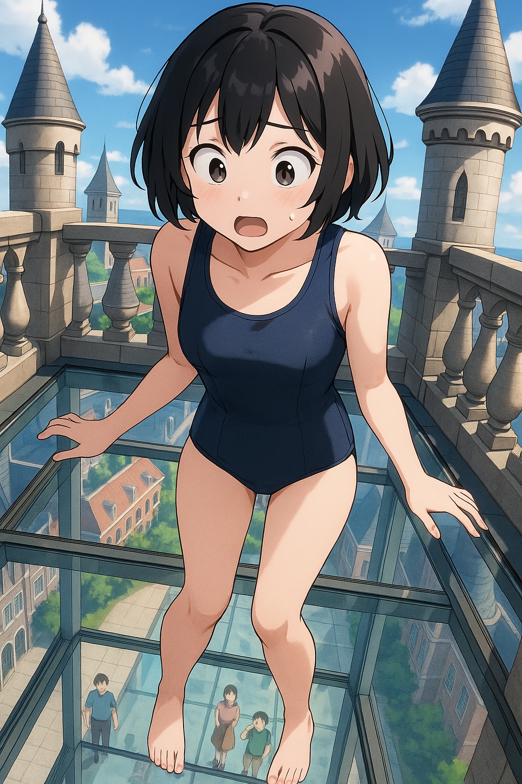 りえちゃん in ハウス◯ンボス 元絵