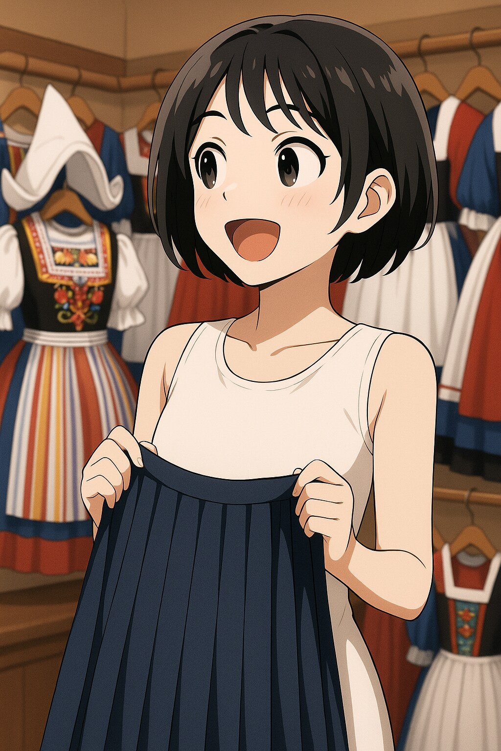 りえちゃん in ハウス◯ンボス 元絵