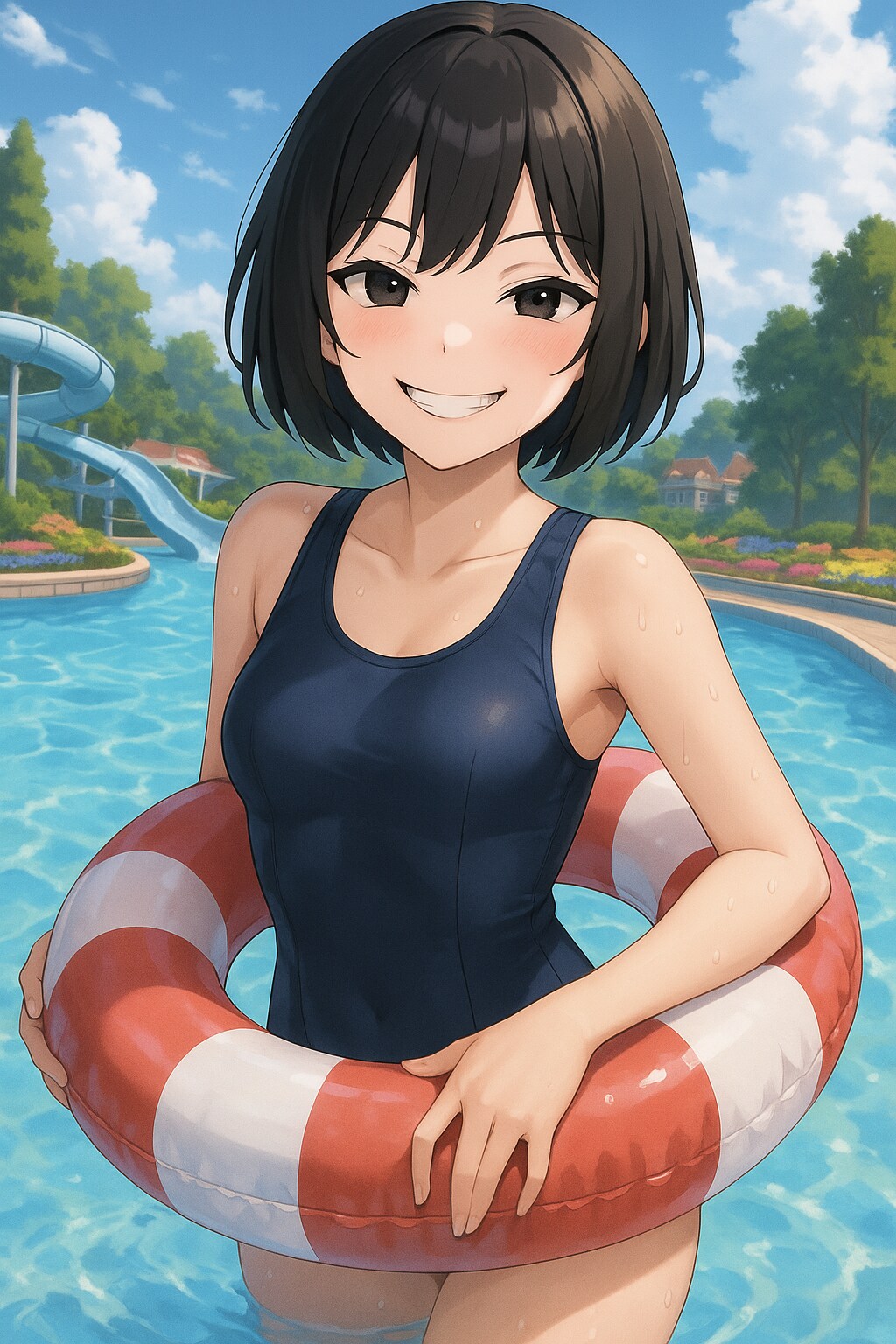 りえちゃん in ハウス◯ンボス 元絵