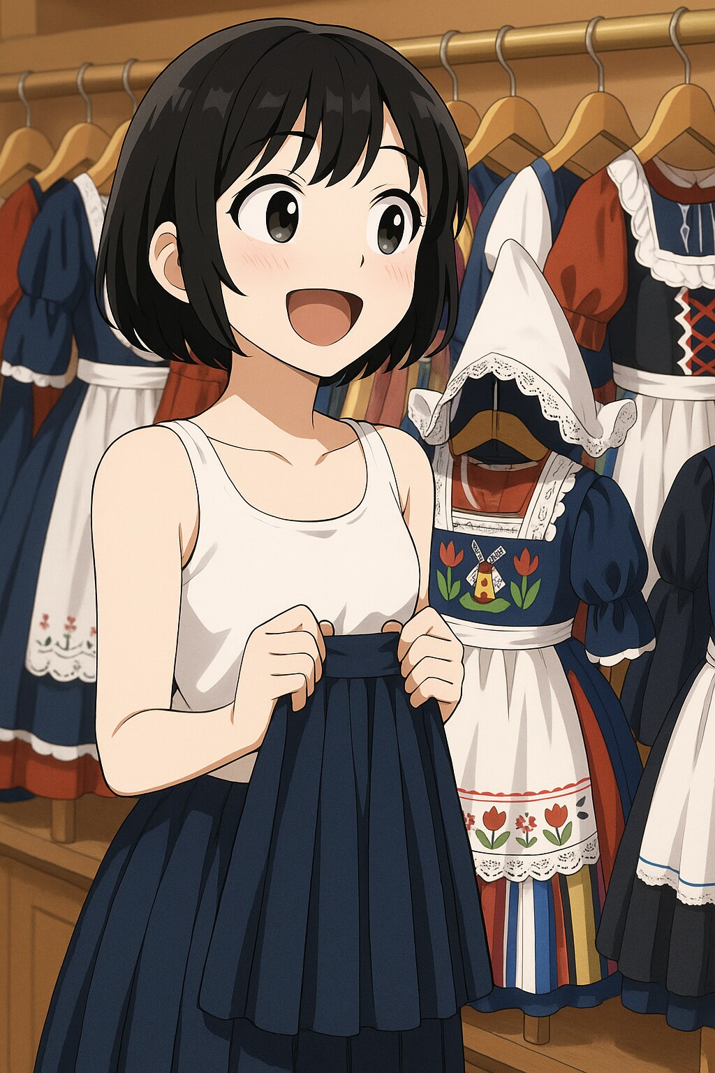 りえちゃん in ハウス◯ンボス 元絵