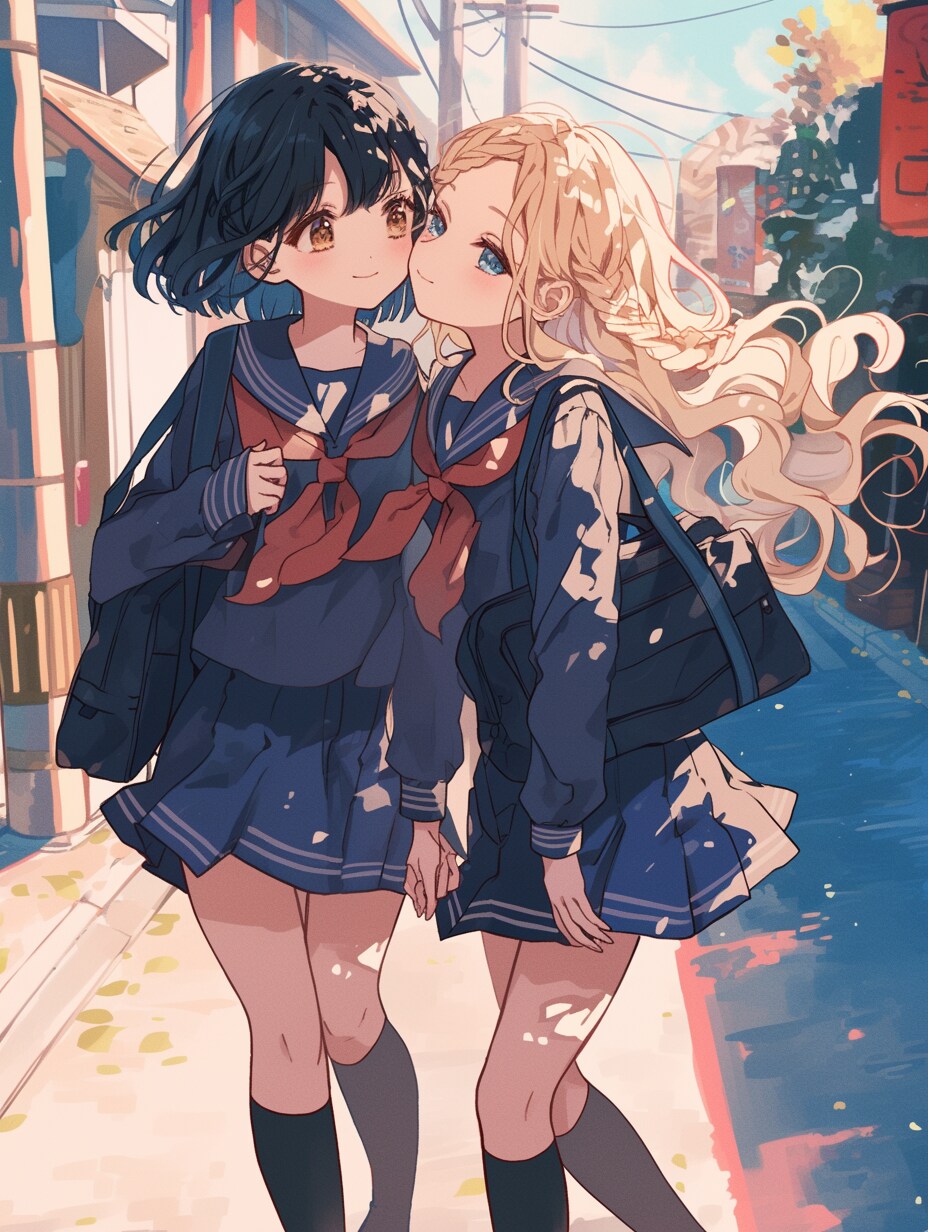 キスしたい二人のJK106～112