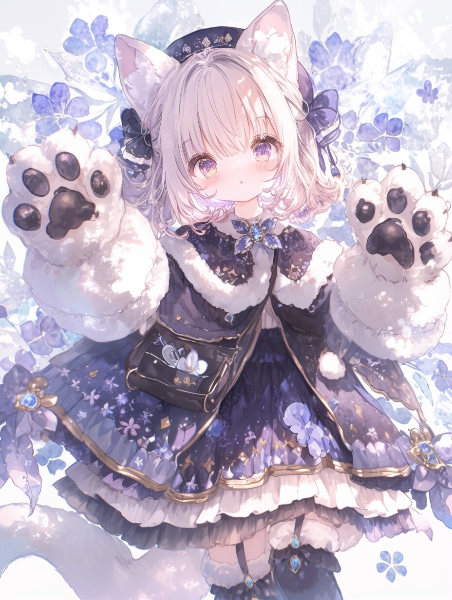 もふもふ装備。