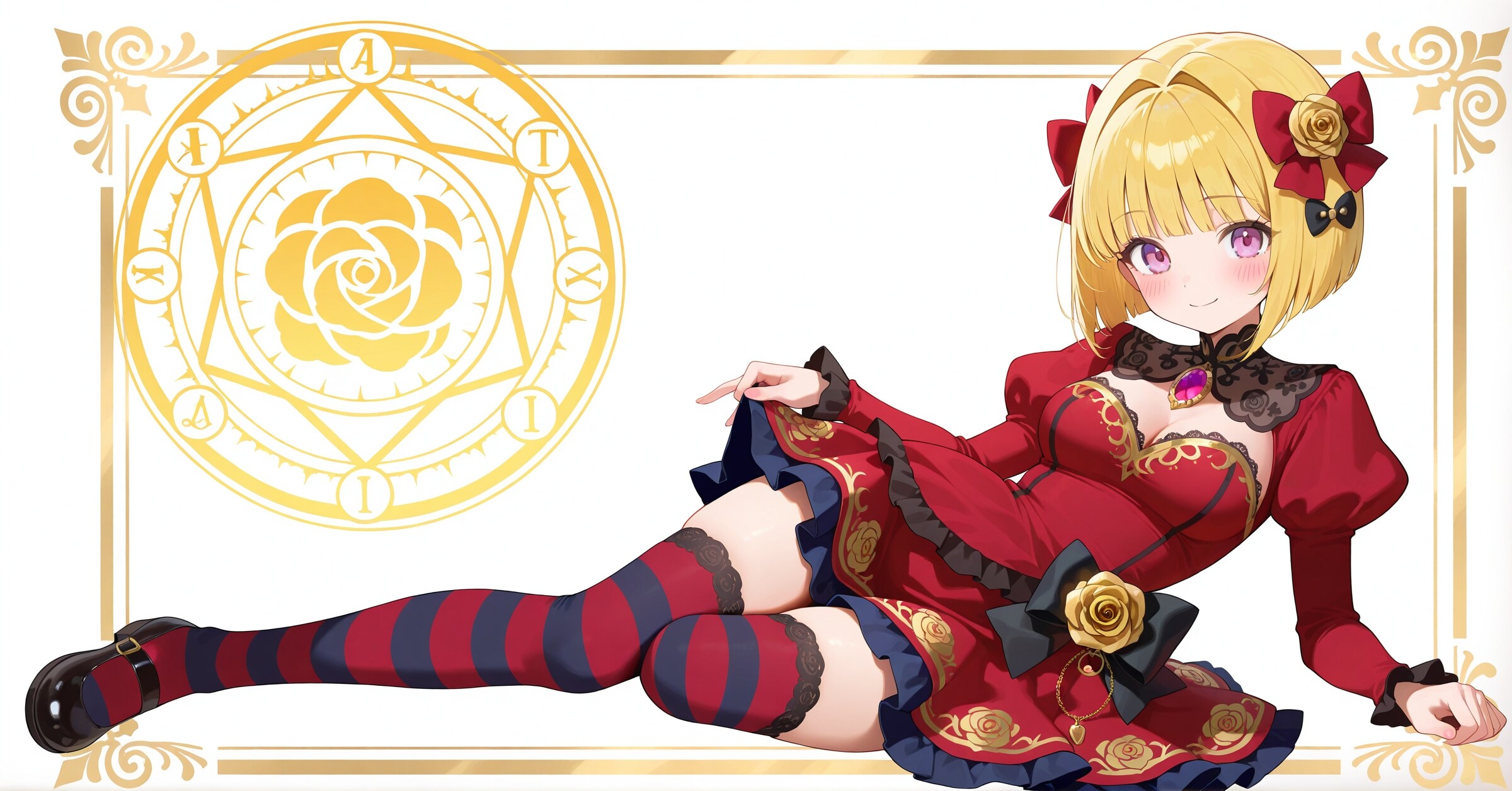 ゴシックブルームコーデ