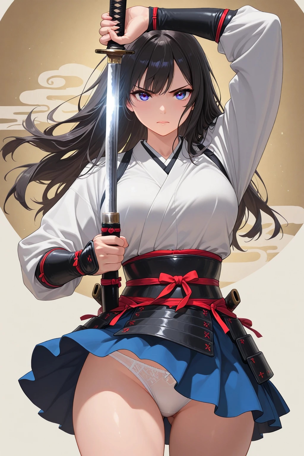 28枚:パンチラ一刀流、参る！