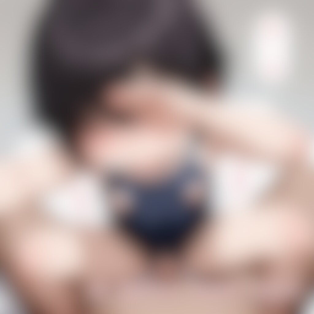 えちロリスク水ちゃんの恥ずかし騎乗位