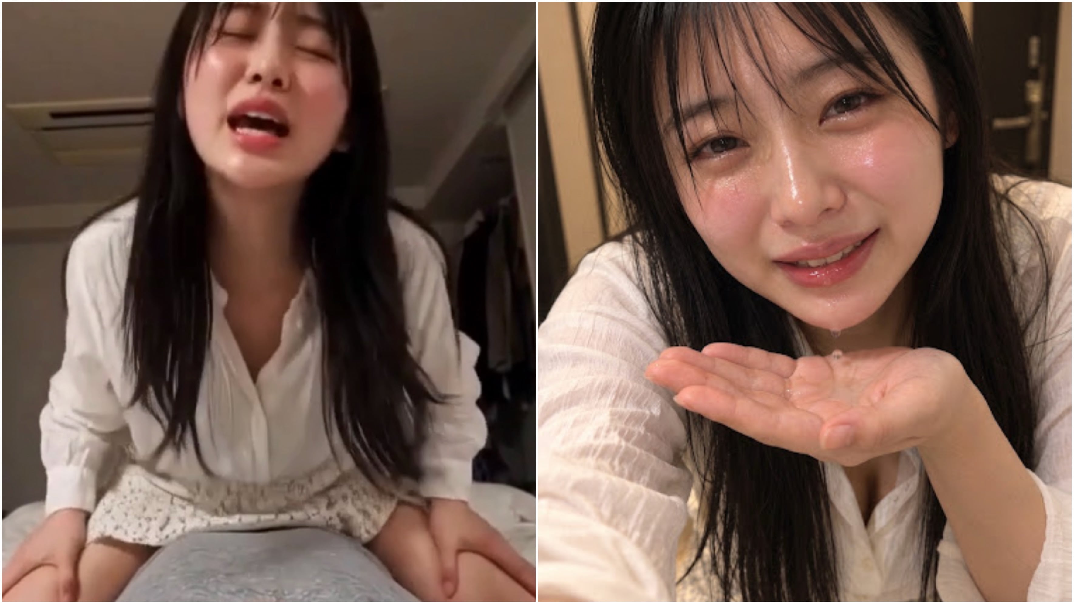 動画2本❣️地味なママ、騎乗位で乱れて