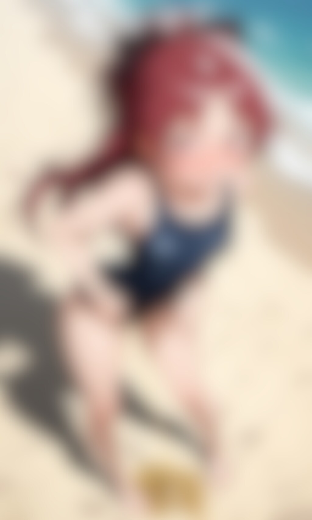 蔵出しおしっこお漏らしチャレンジ【佐倉〇子】（スクール水着）