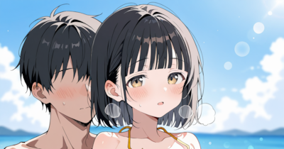ヒマワリビキニを捕まえて