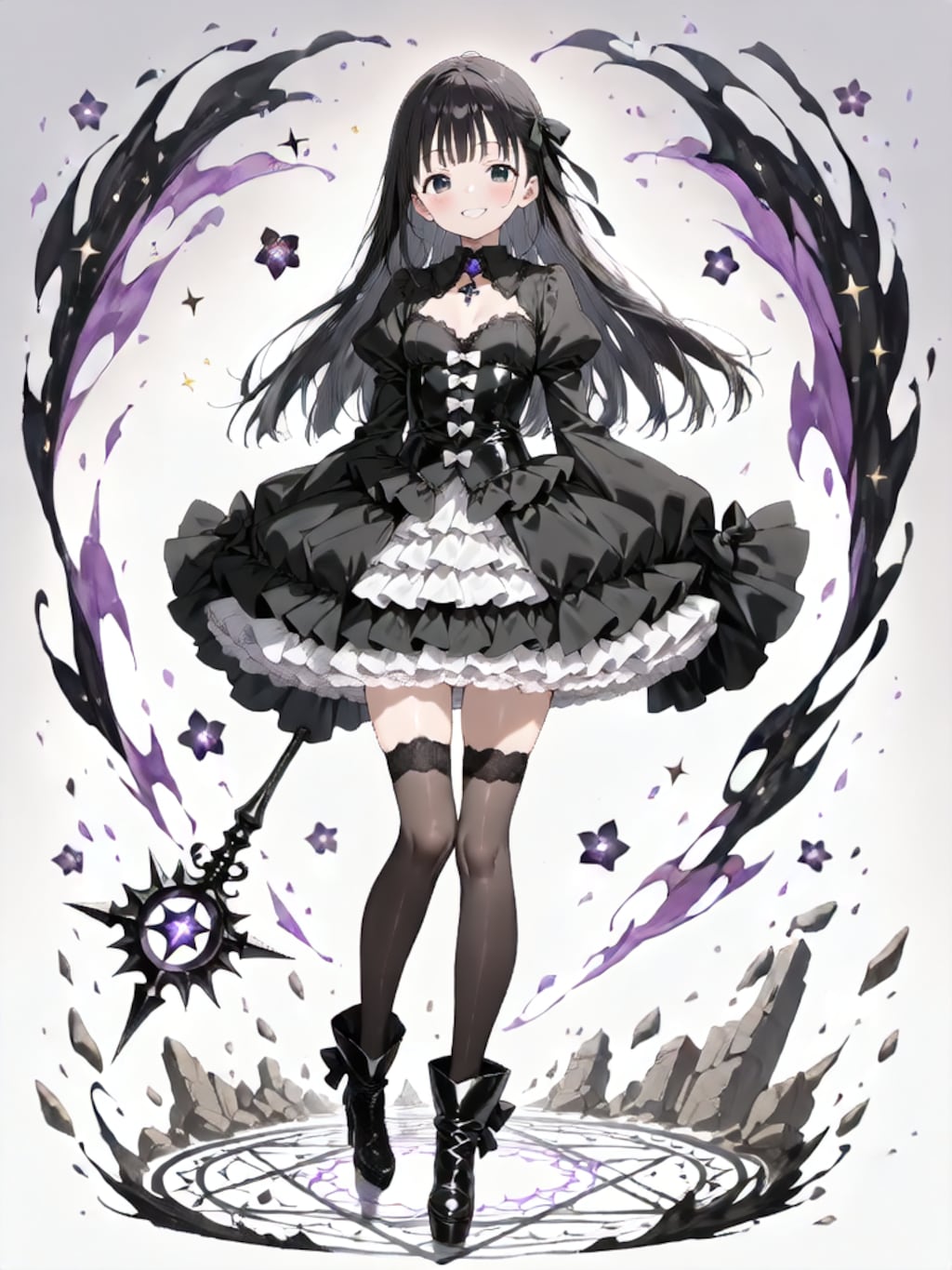 変身、魔法少女 春香【パラパライラスト４０】