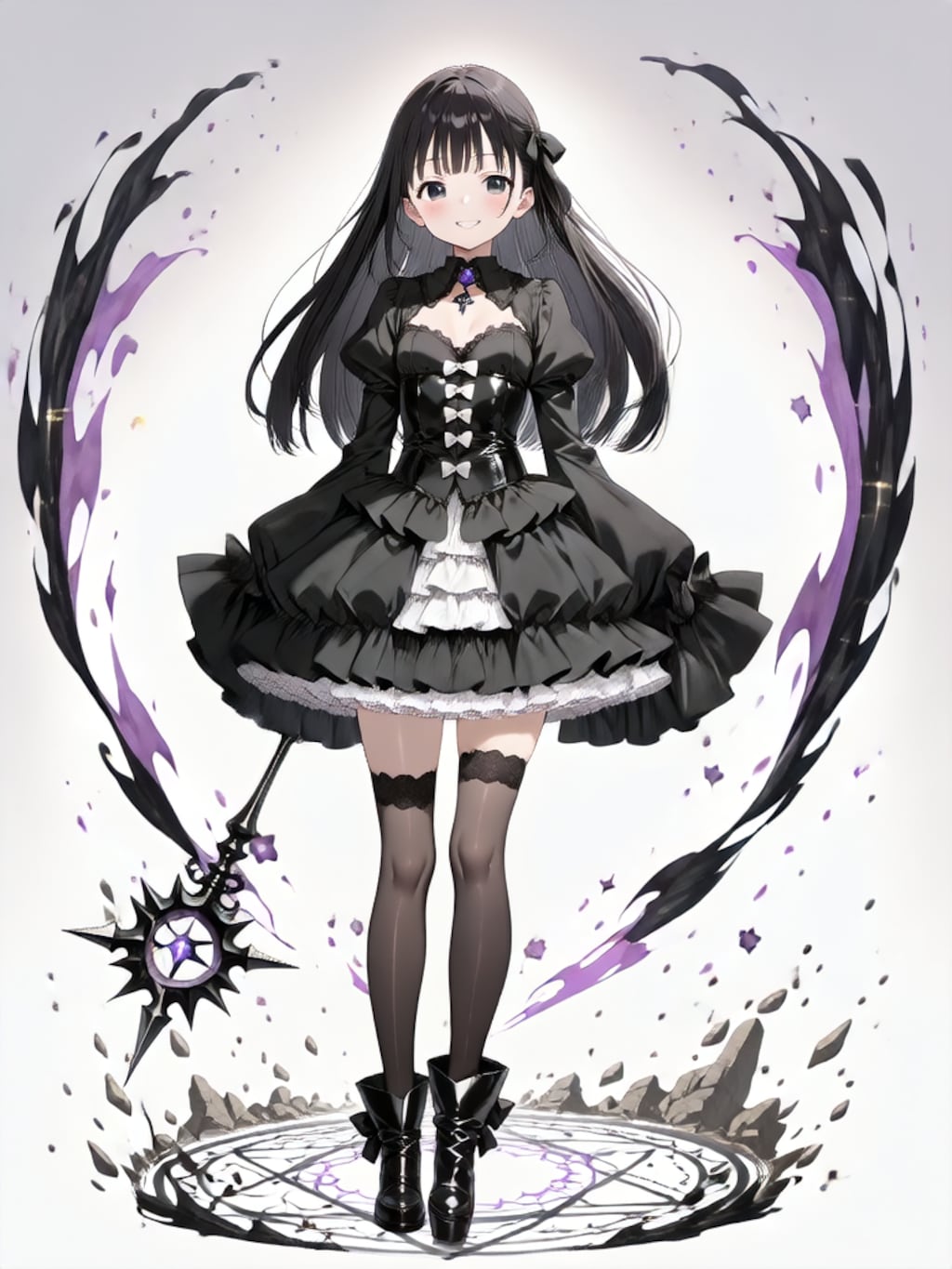 変身、魔法少女 春香【パラパライラスト４０】