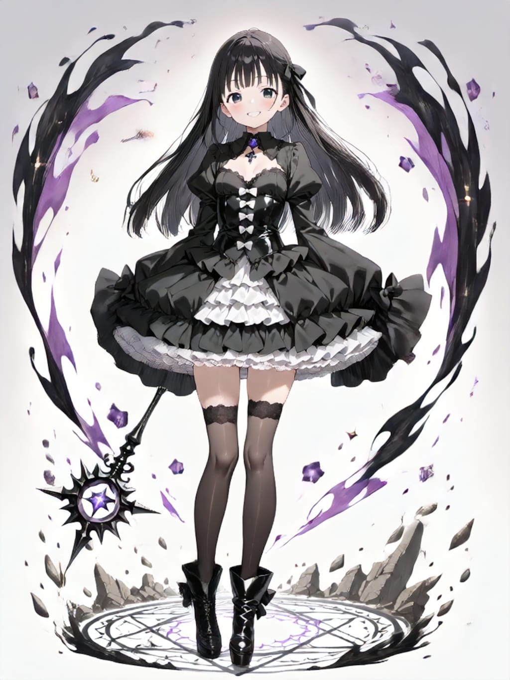 変身、魔法少女 春香【パラパライラスト４０】