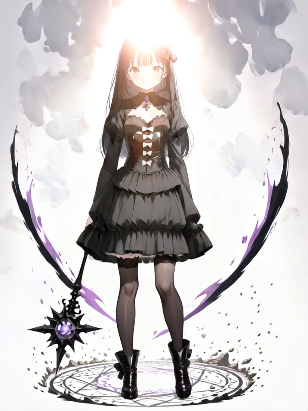 変身、魔法少女 春香【パラパライラスト４０】