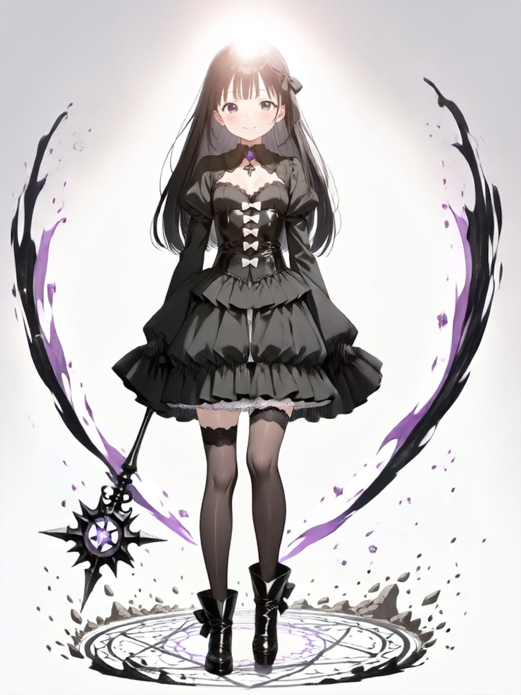 変身、魔法少女 春香【パラパライラスト４０】