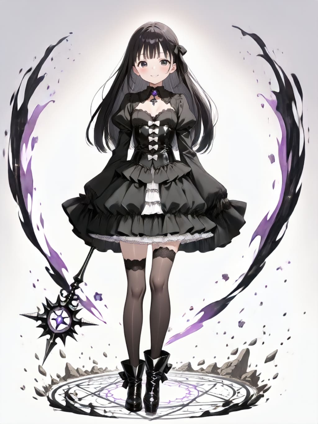 変身、魔法少女 春香【パラパライラスト４０】