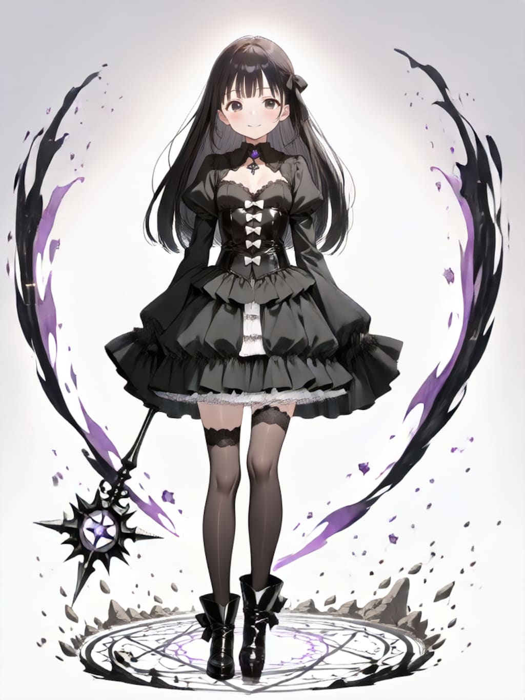 変身、魔法少女 春香【パラパライラスト４０】