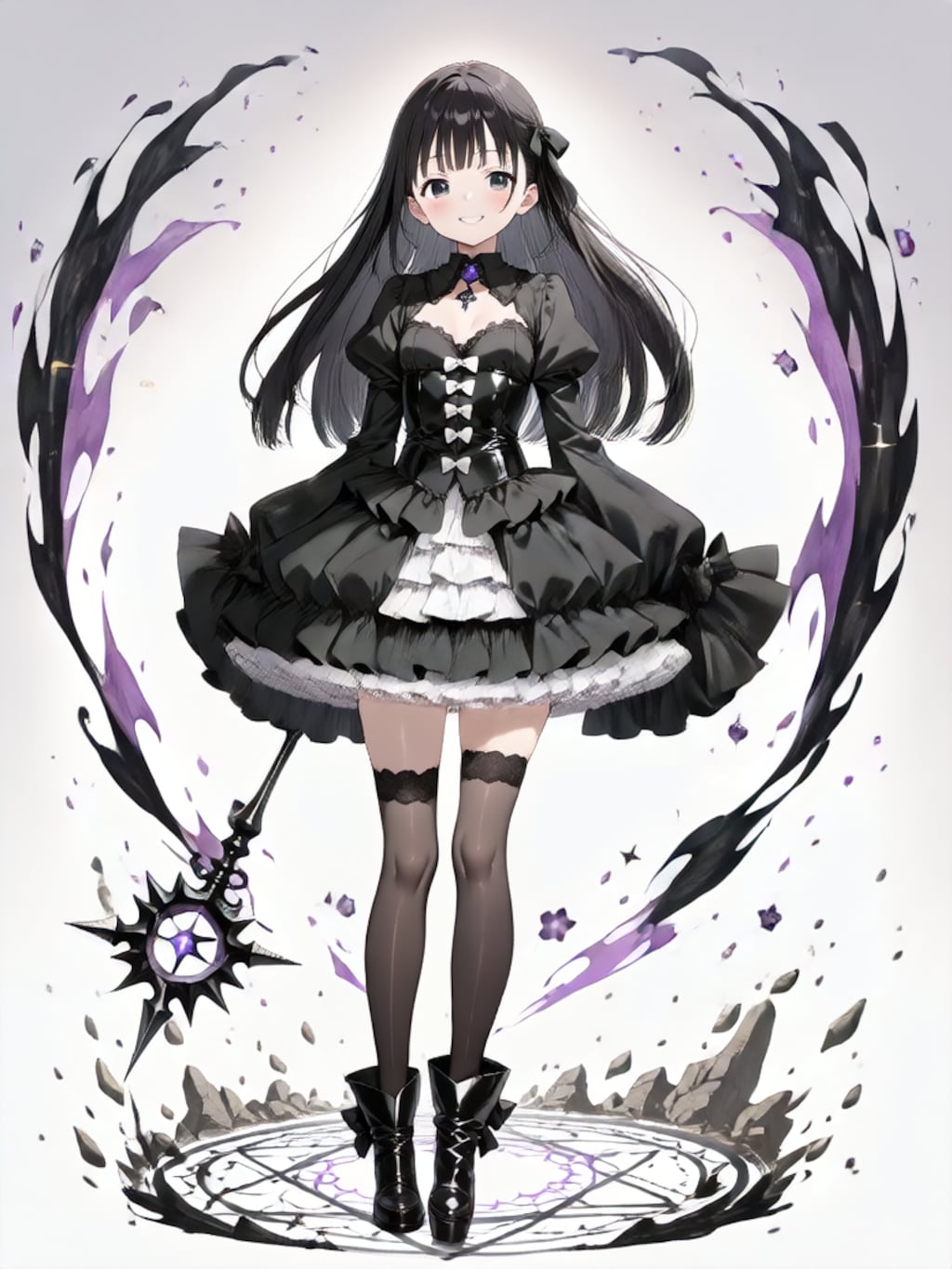 変身、魔法少女 春香【パラパライラスト４０】