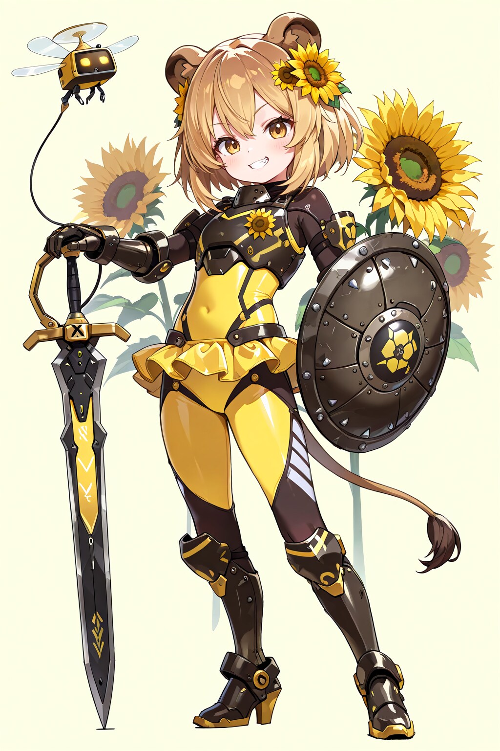 【没画像】バトルフラワーガール・サンフラワー