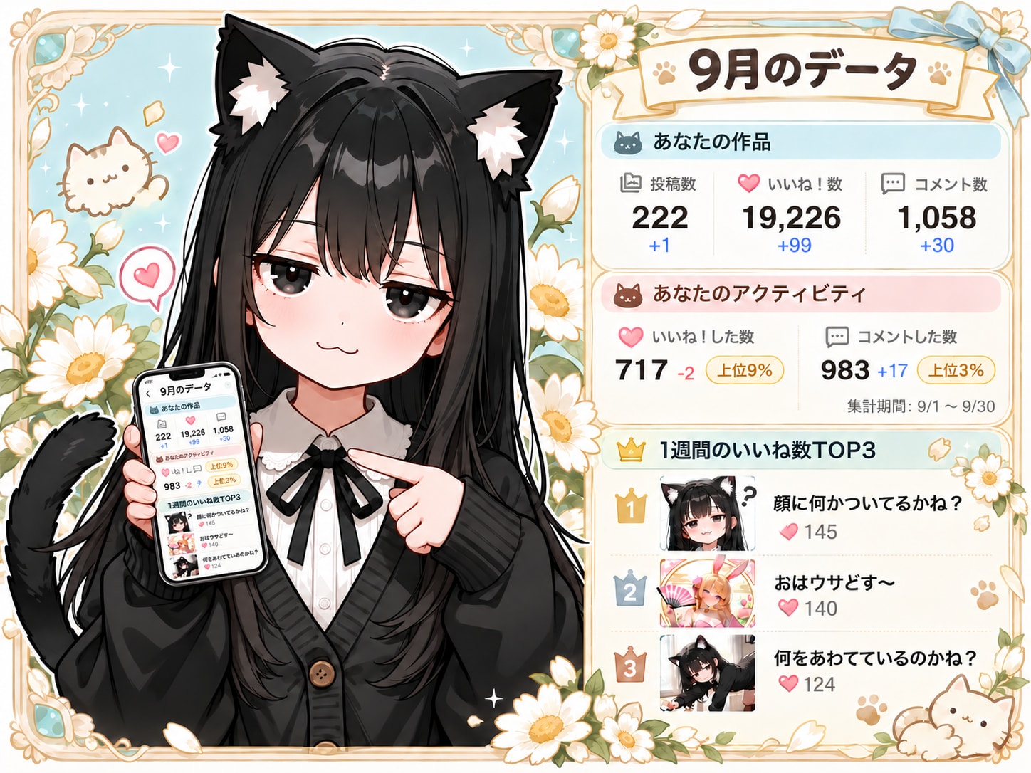 9月実績