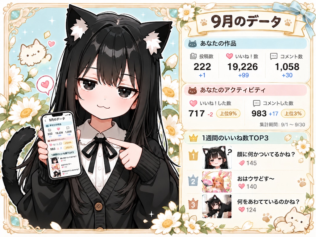 9月実績