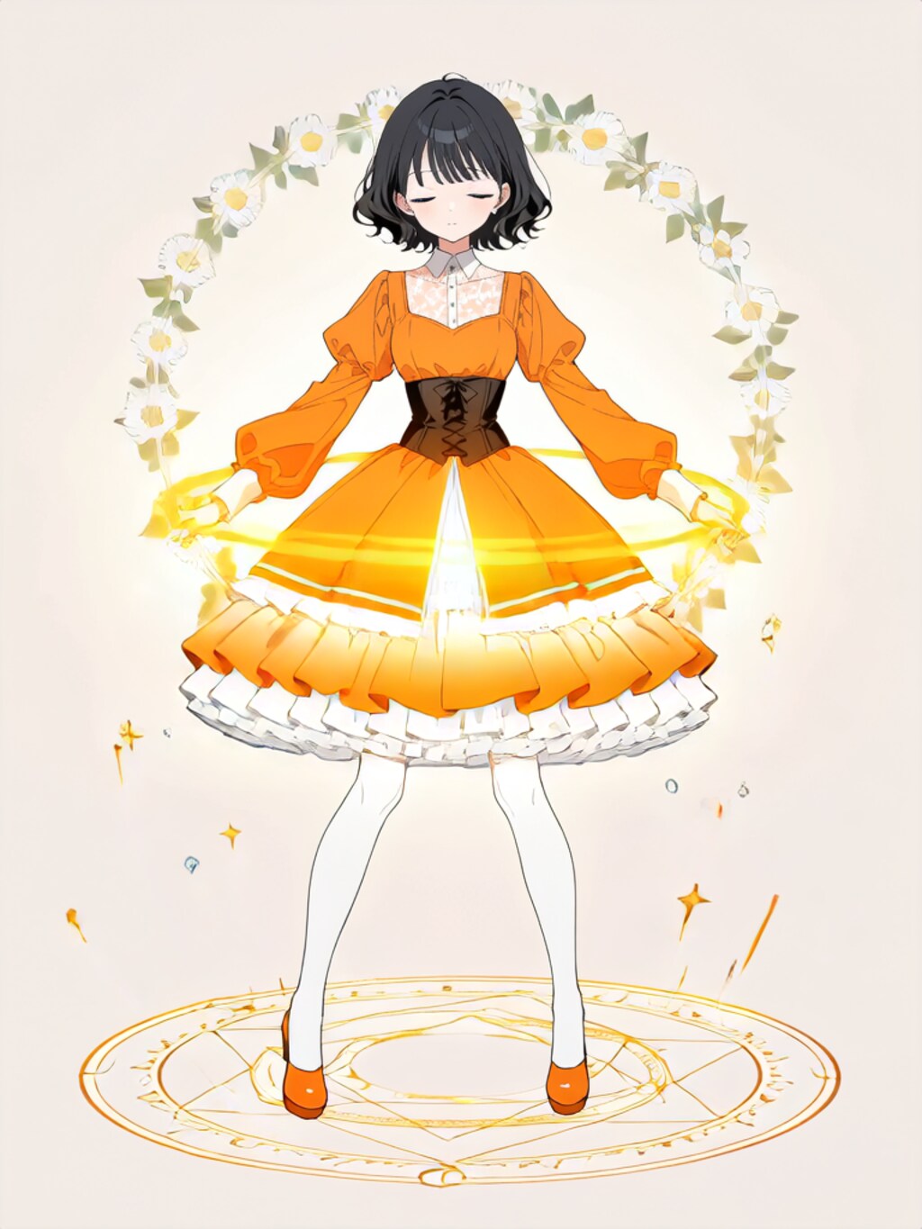 変身！魔法少女ふーか【パラパライラスト】