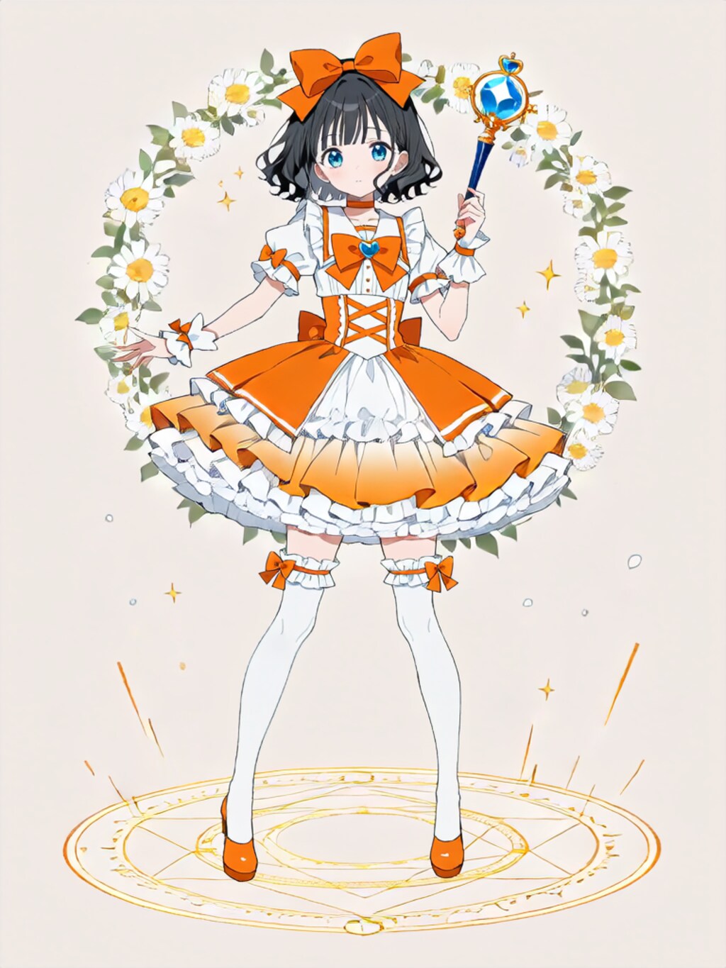 変身！魔法少女ふーか【パラパライラスト】