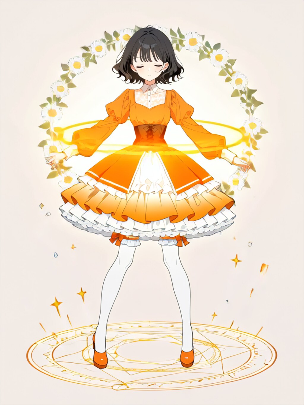 変身！魔法少女ふーか【パラパライラスト】