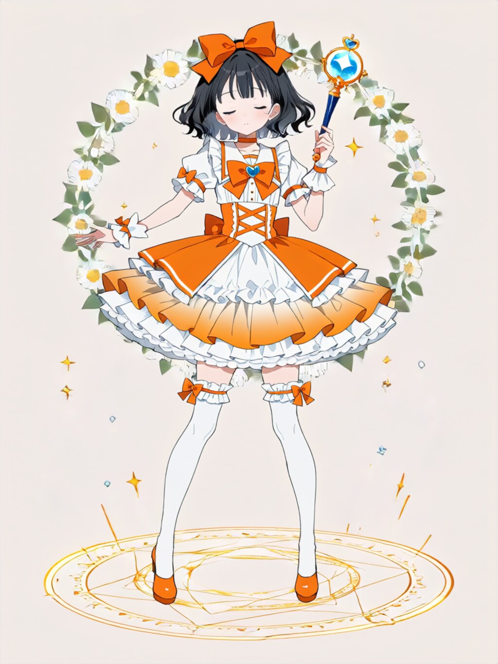 変身！魔法少女ふーか【パラパライラスト】